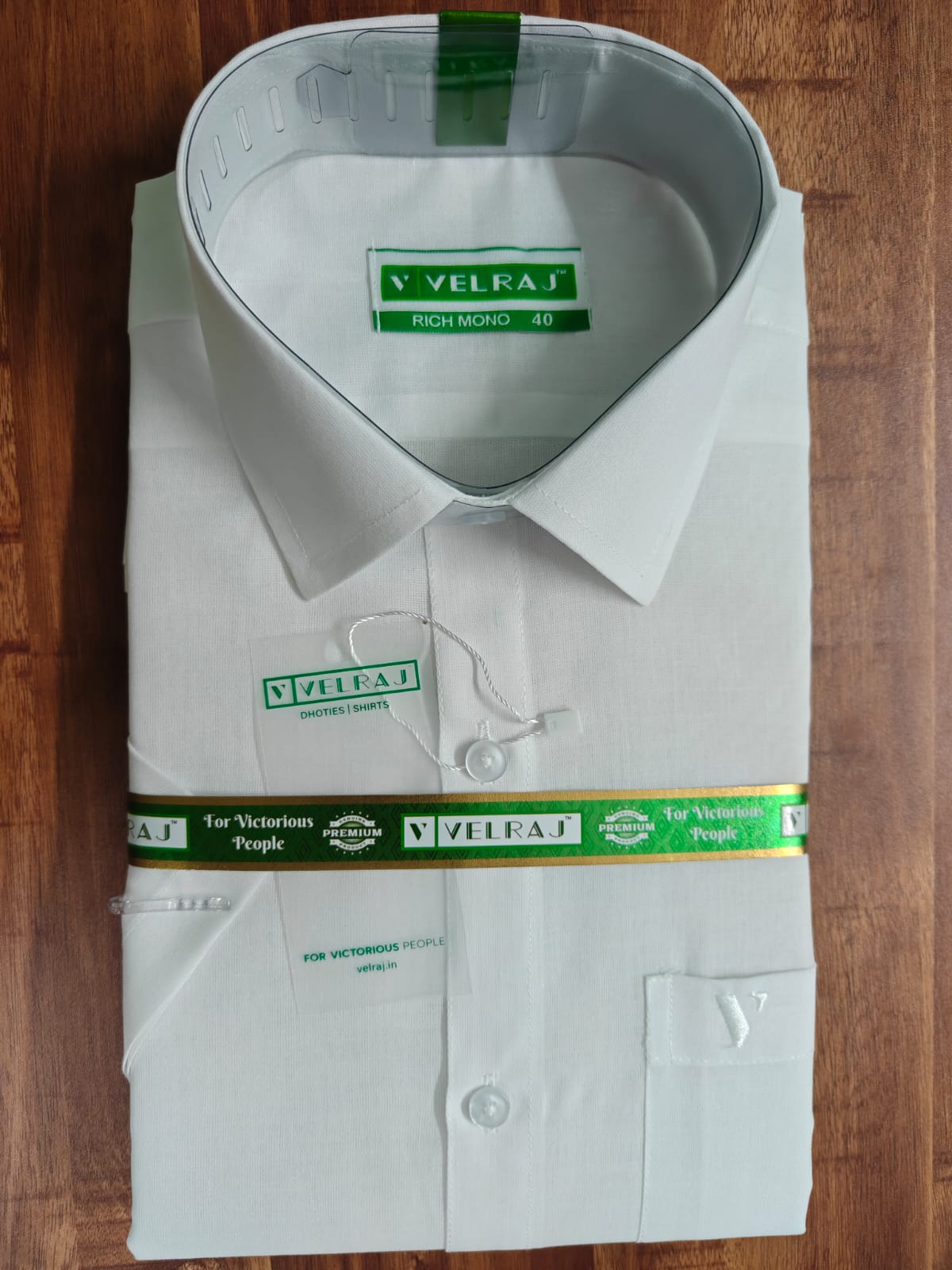 Rich Mono Cotton Shirt – Luxury Cotton Comfort for Everyday Wear