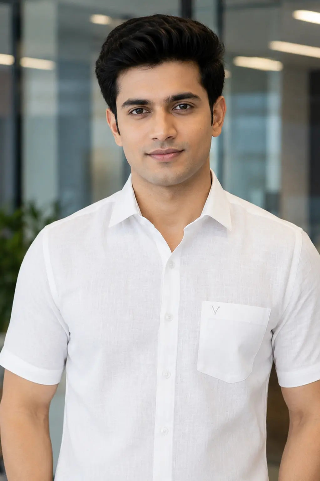 Rich Mono Slub Shirt – Premium Cotton Comfort for Everyday Wear