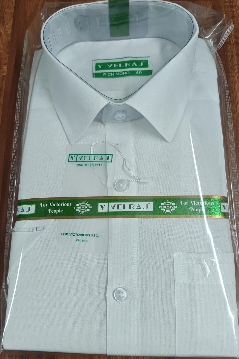 Rich Mono Cotton Shirt – Luxury Cotton Comfort for Everyday Wear