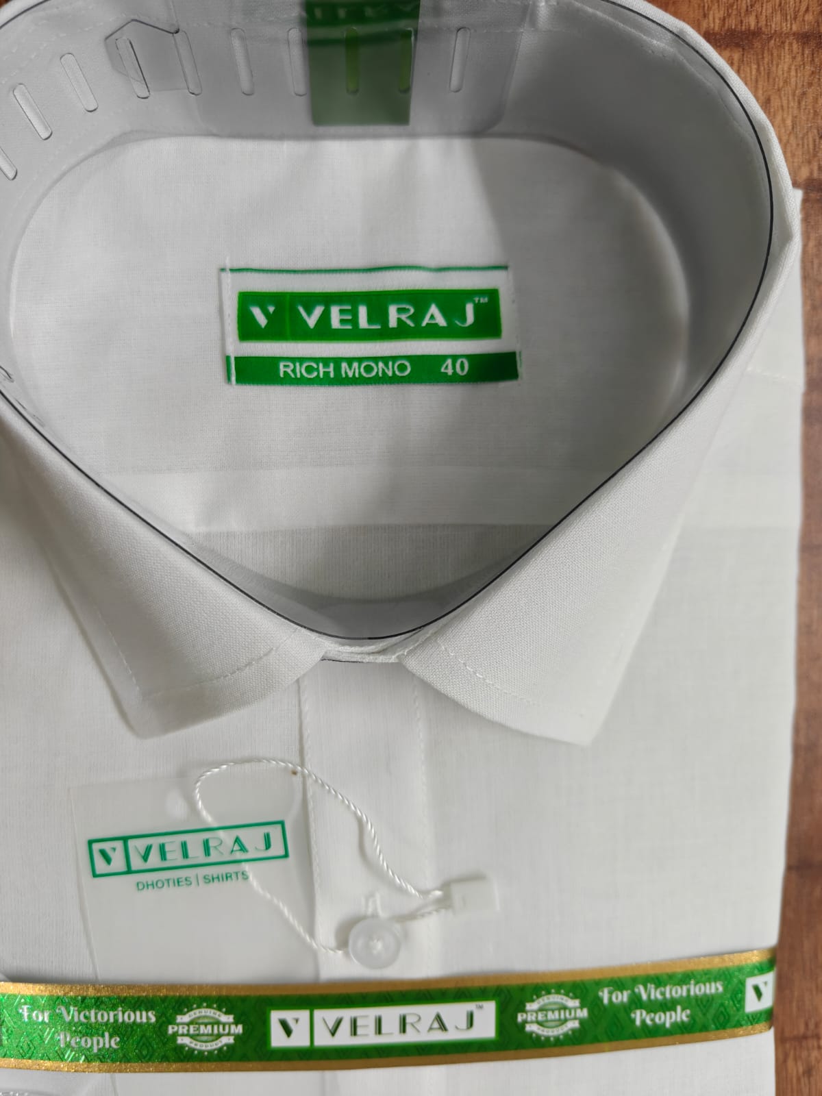 Rich Mono Cotton Shirt – Luxury Cotton Comfort for Everyday Wear